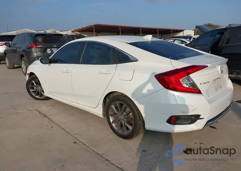 2020 Honda Civic Ex-L from USA, damaged, VIN 19XFC1F76LE008773